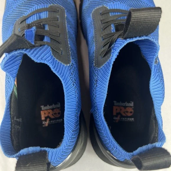 Timberland PRO Radius Men's 10 Slip-On Safety Toe Knit Work Shoes Composite Toe - Picture 16 of 16